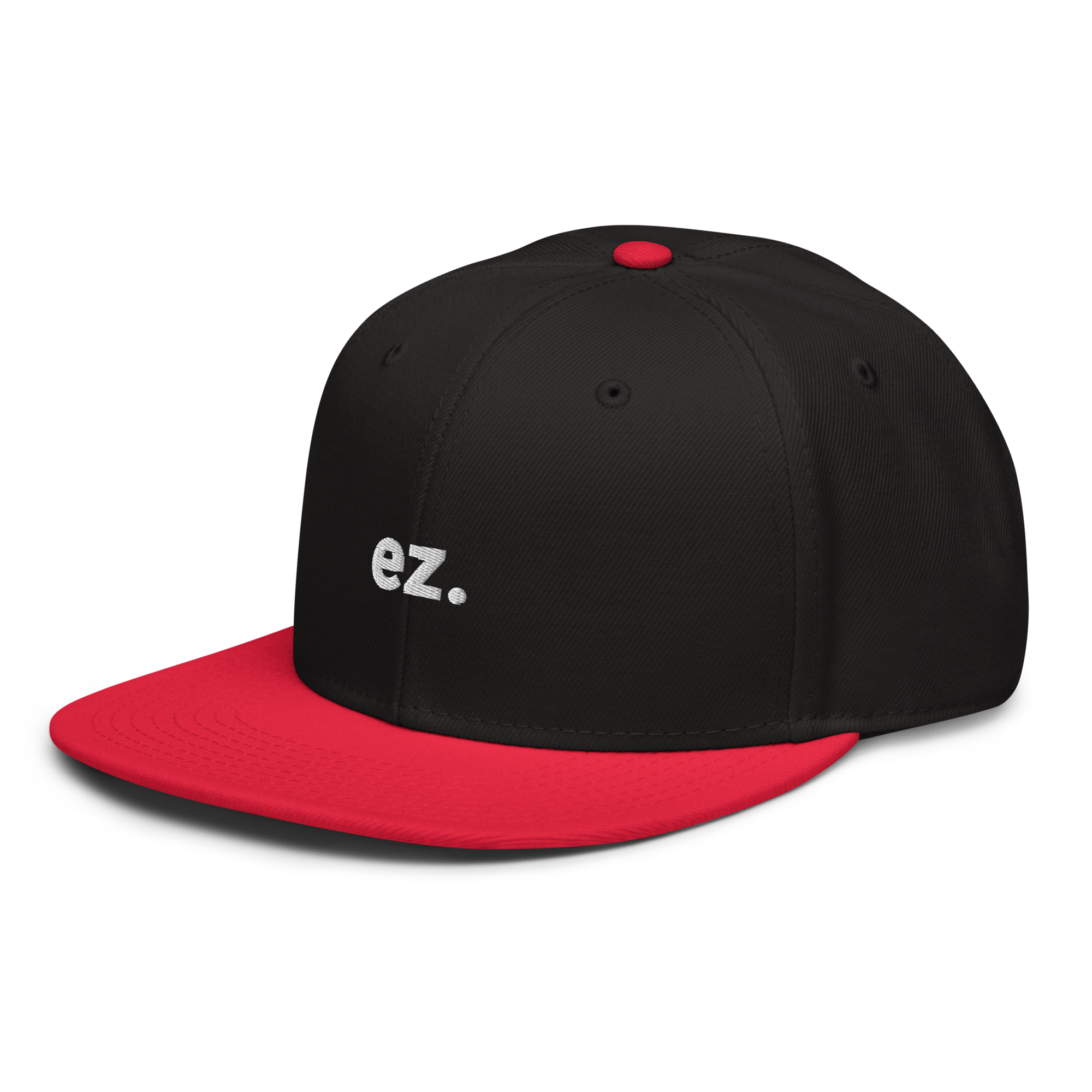 ez. Snapback-Cap (bestickt)