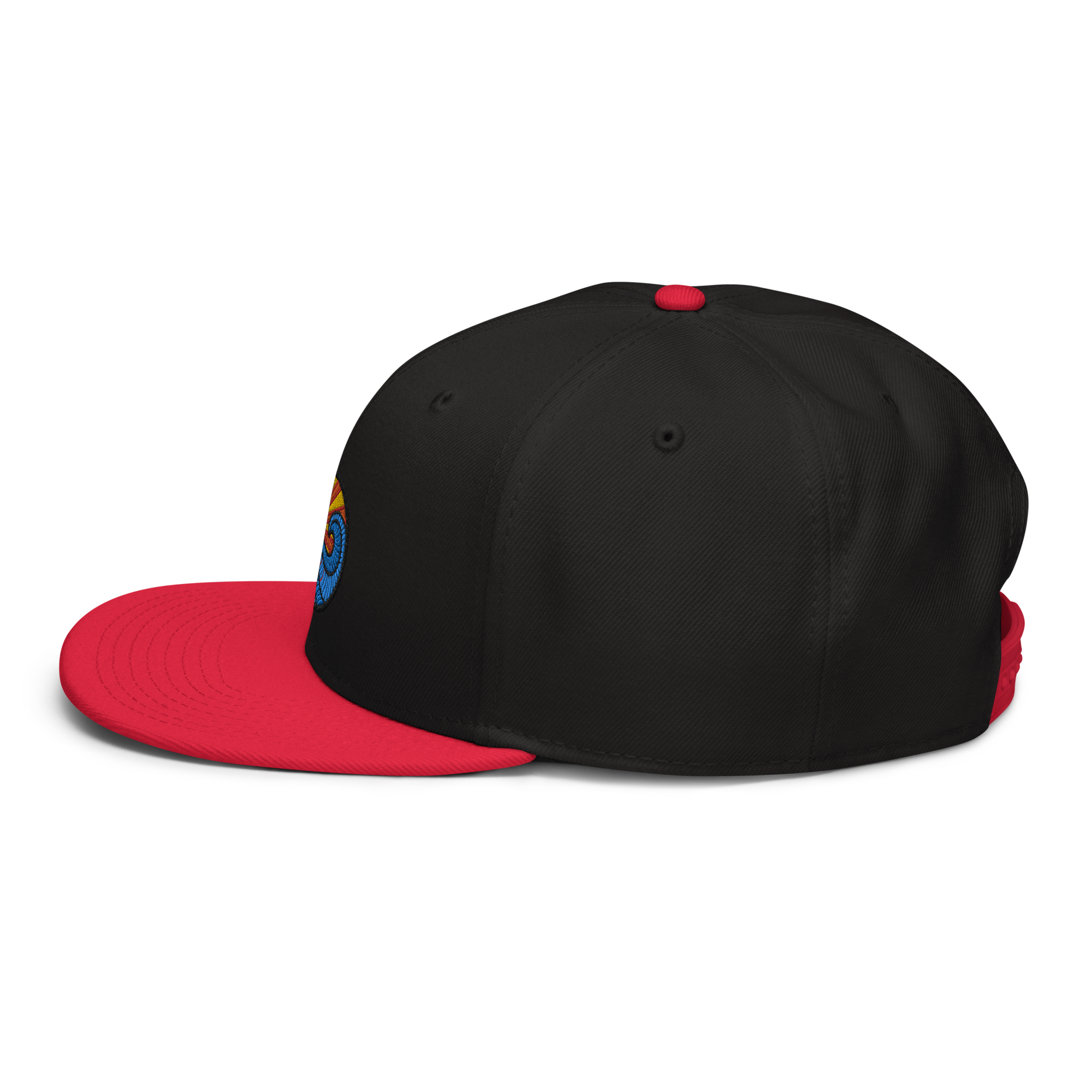 Sunset Wave Snapback-Cap (bestickt)