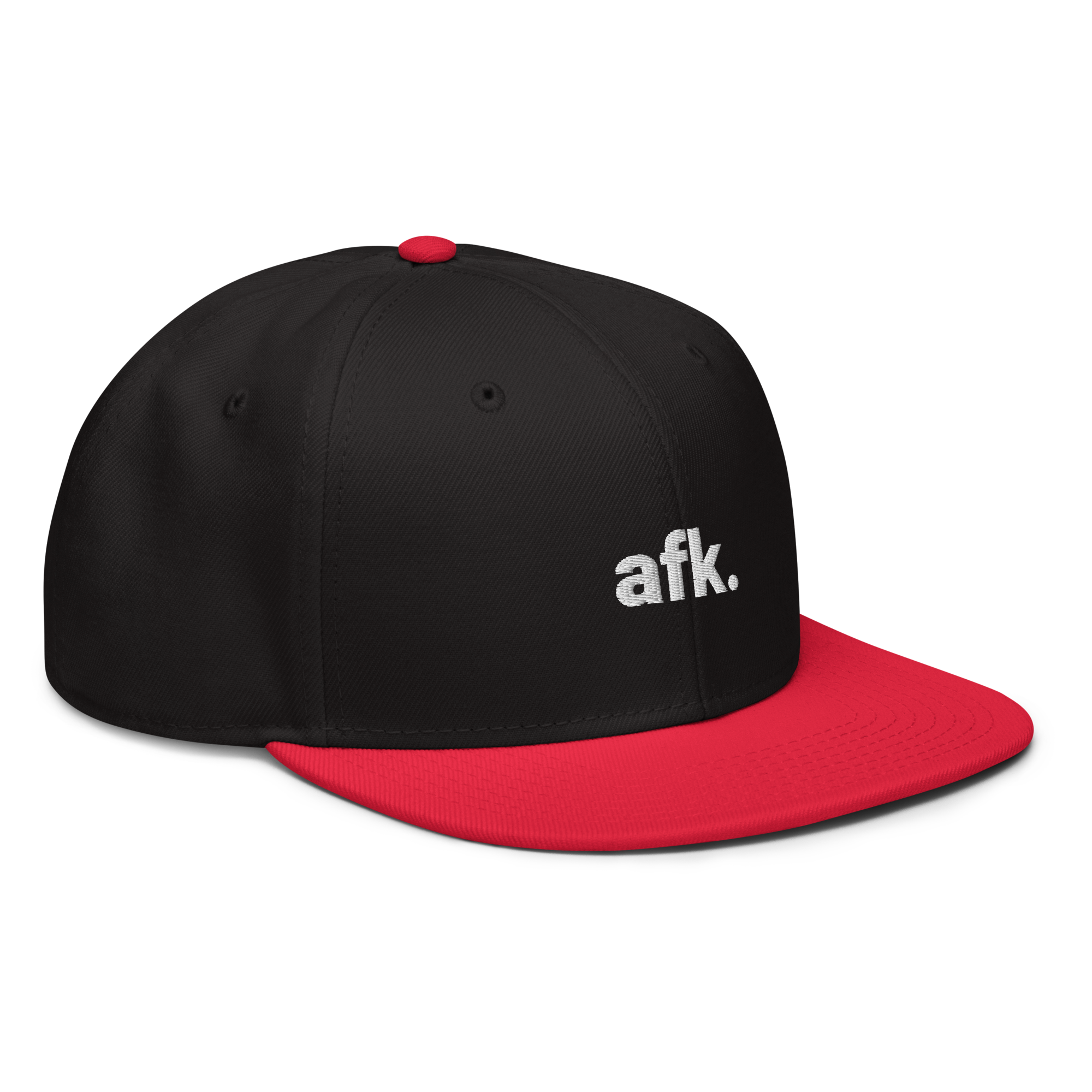 afk. Snapback-Cap (bestickt)