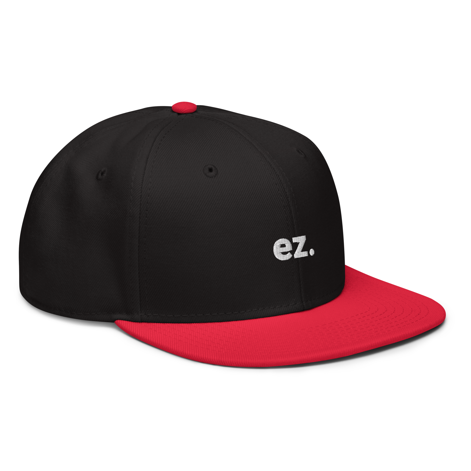 ez. Snapback-Cap (bestickt)