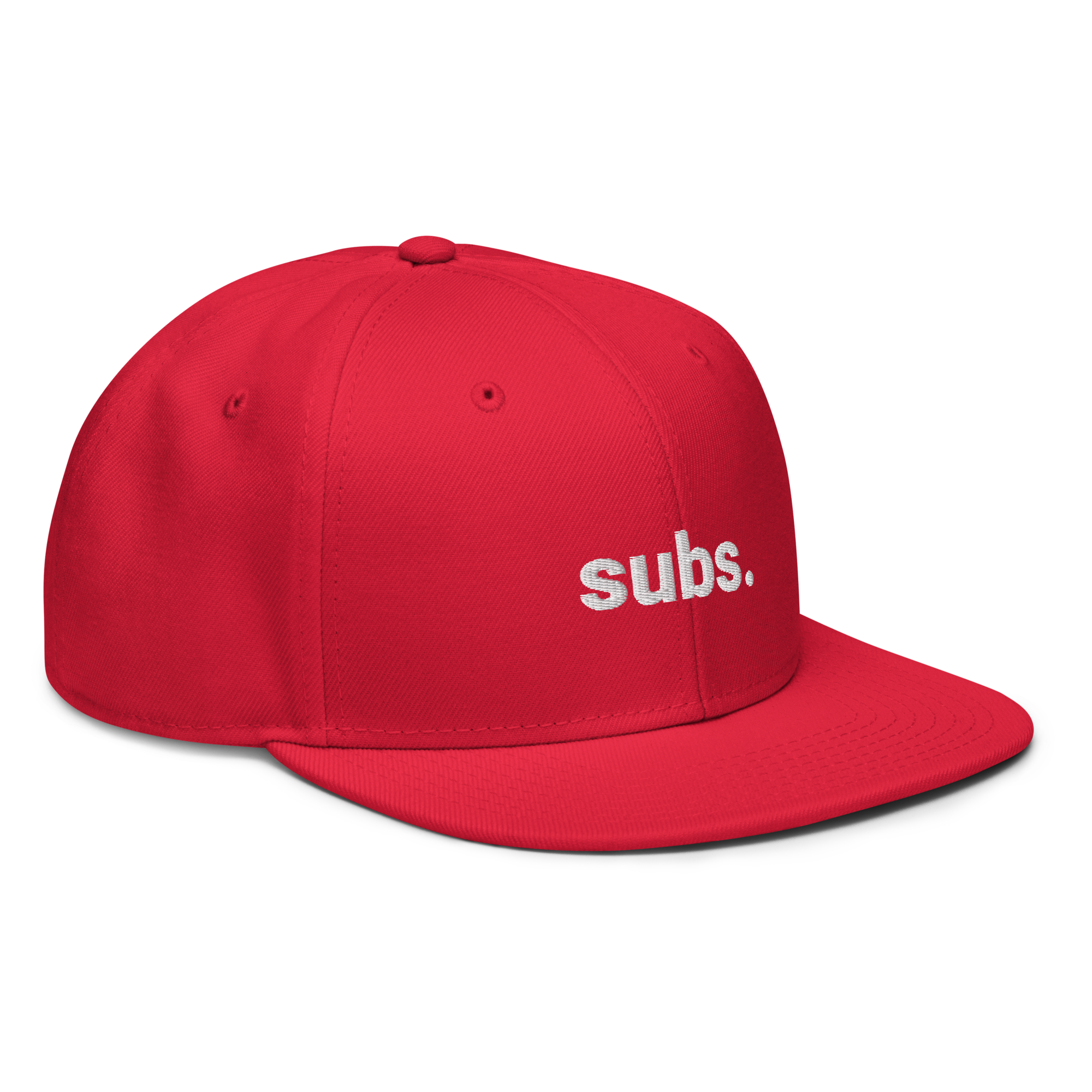 subs. Snapback-Cap (bestickt)