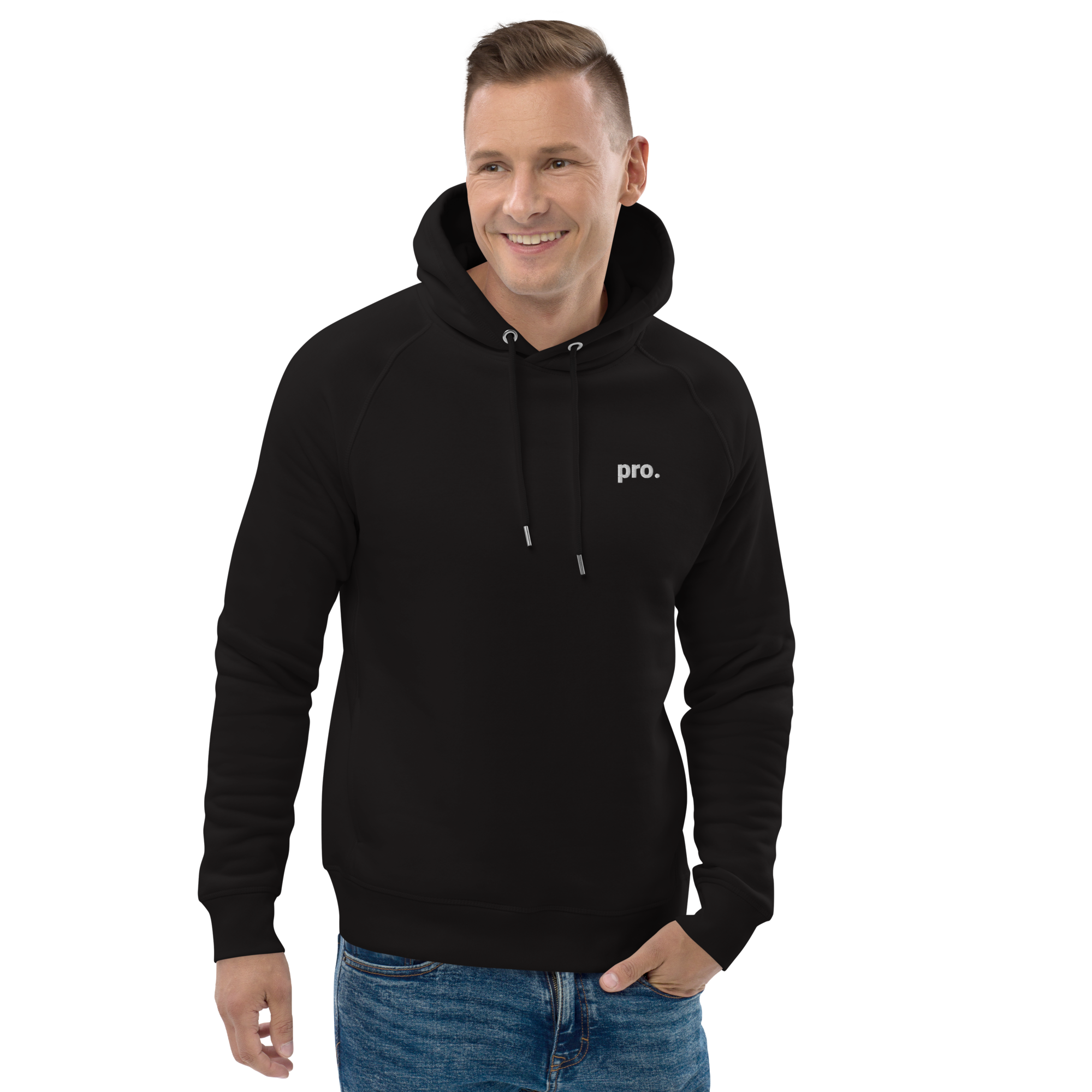 pro. Unisex Hoodie (bestickt)