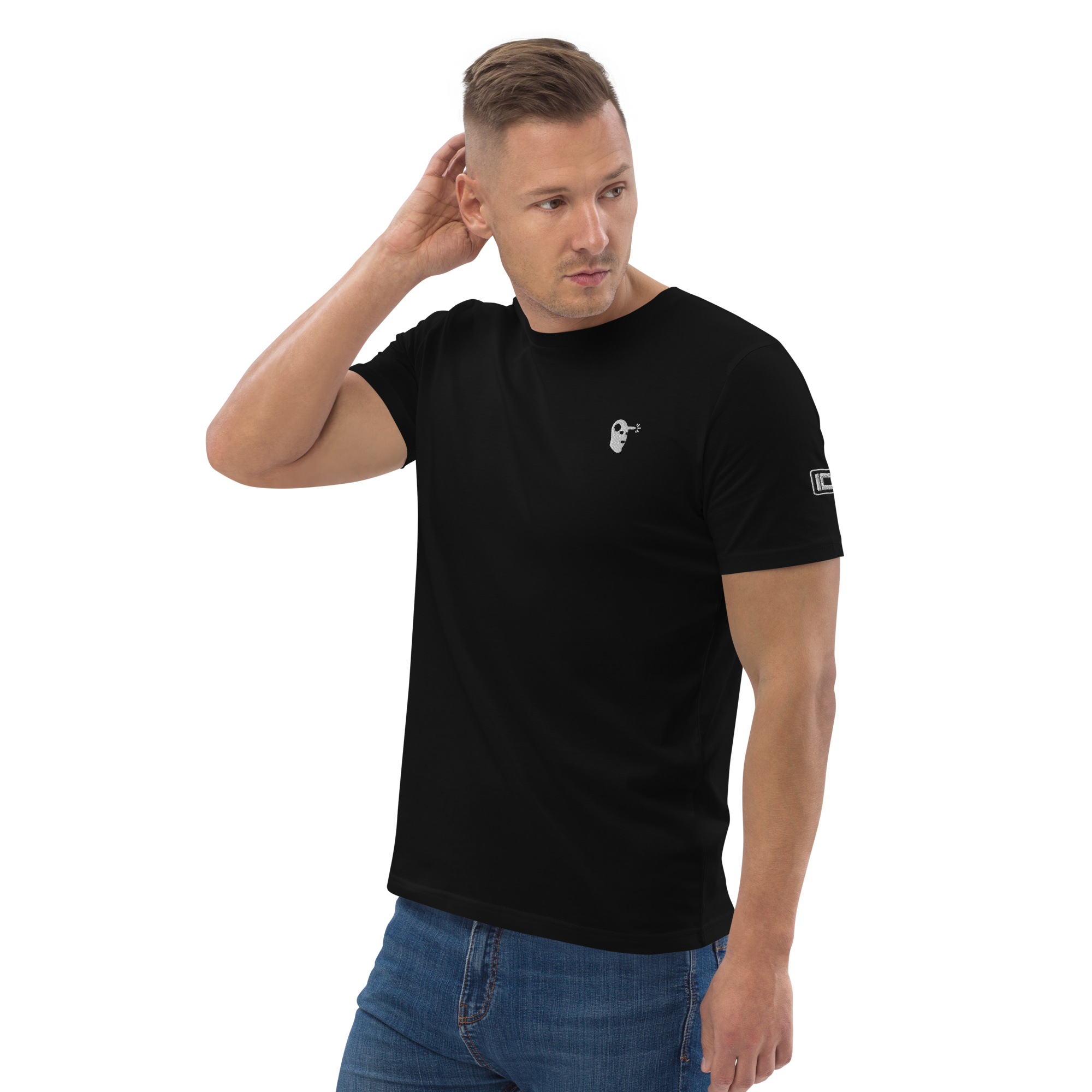 Headshot Unisex T-Shirt (Embroidered)