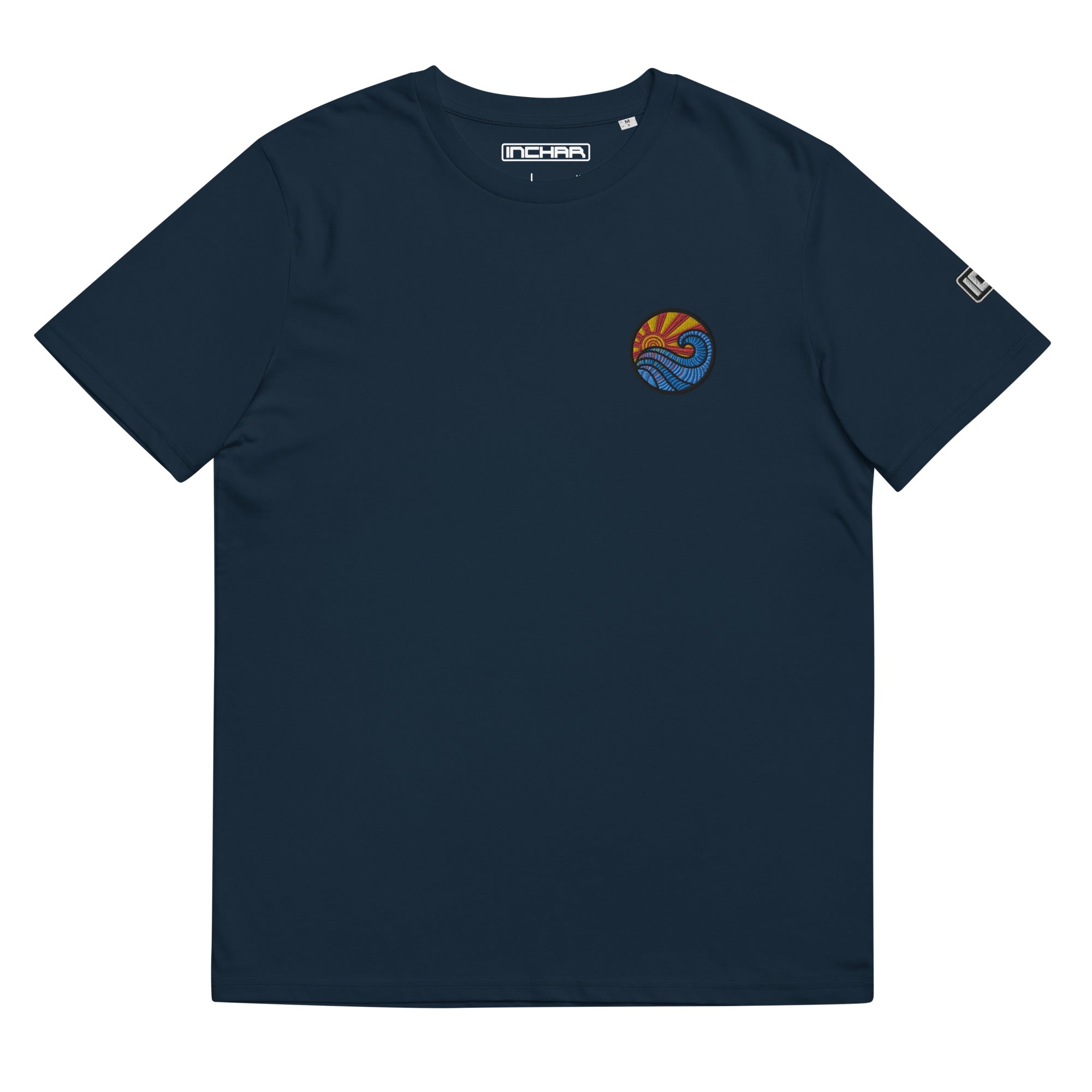 Sunset Wave Patch Unisex T-Shirt (Embroidered)