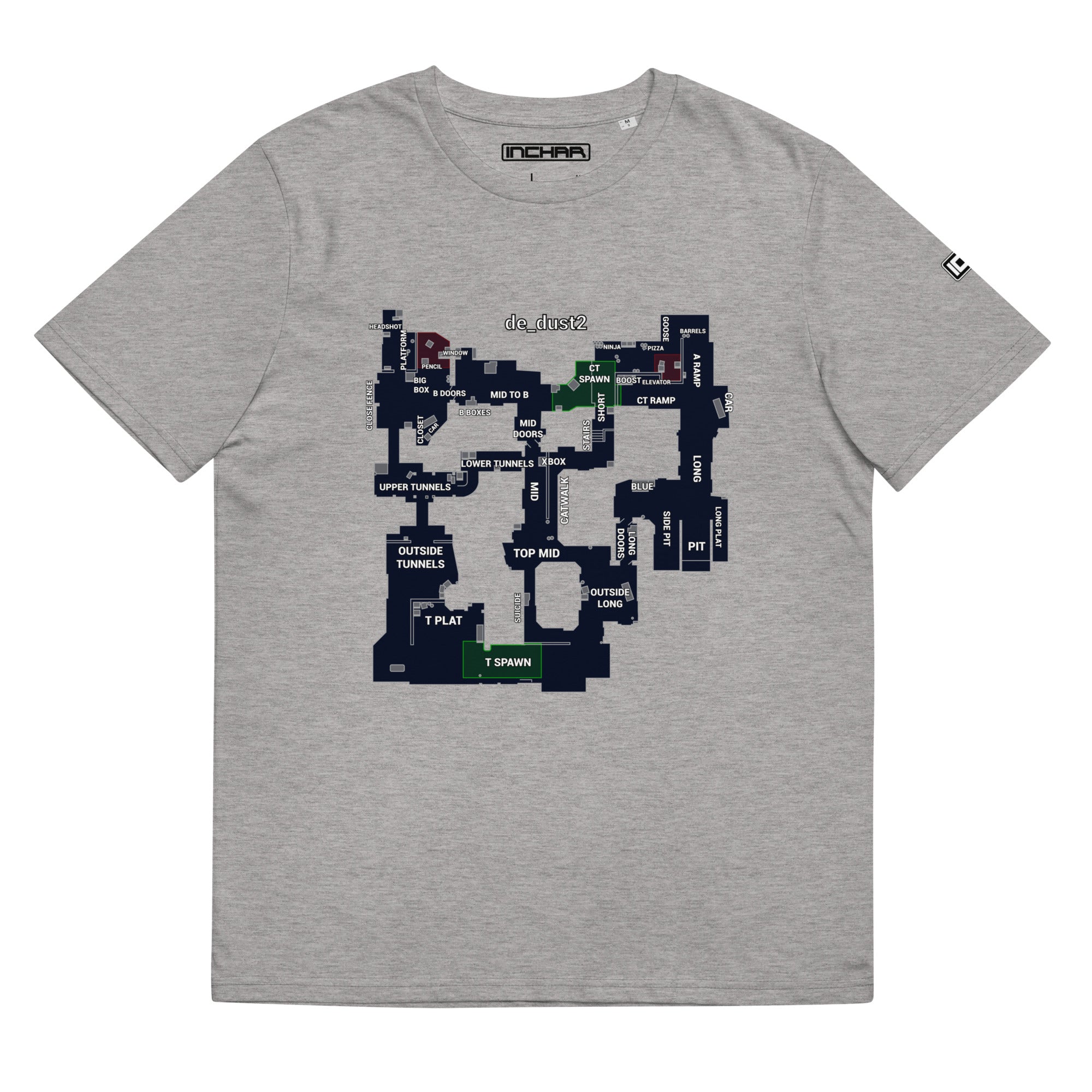 de_dust2 Unisex T-Shirt (printed)