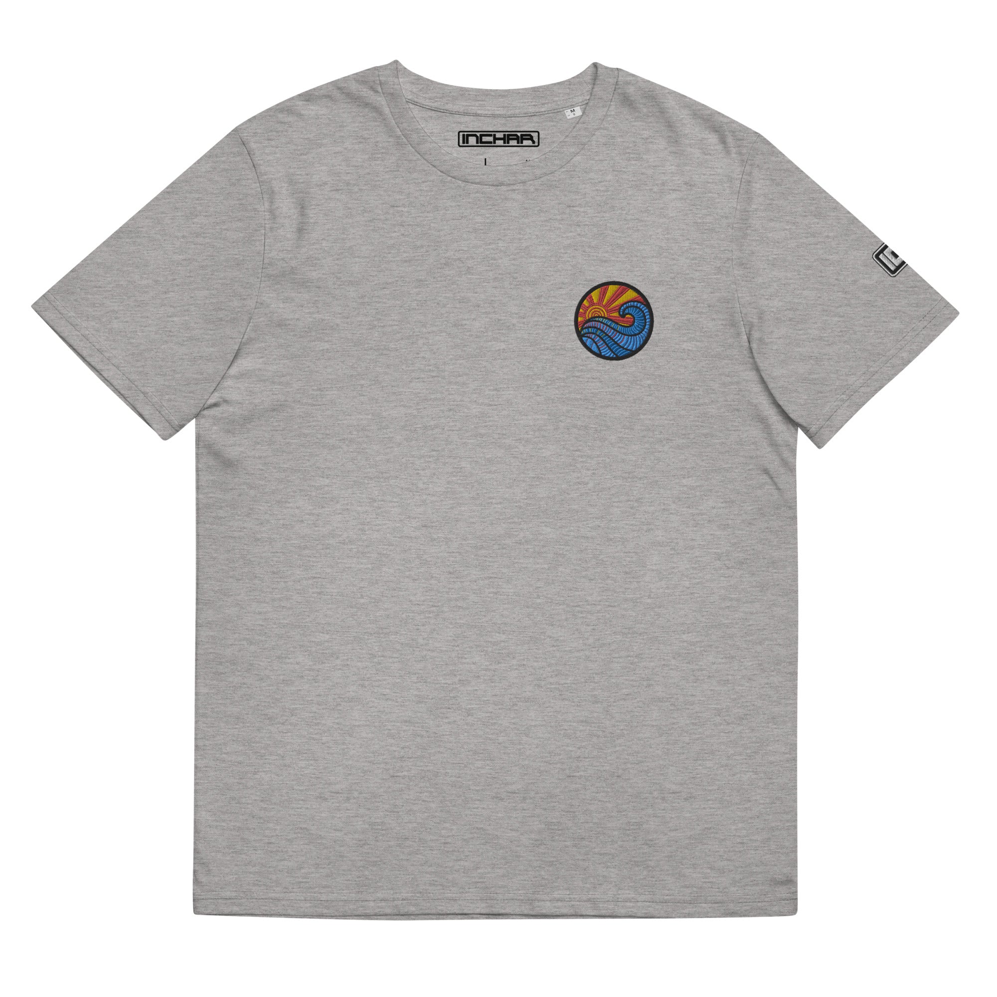 Sunset Wave Patch Unisex T-Shirt (Embroidered)