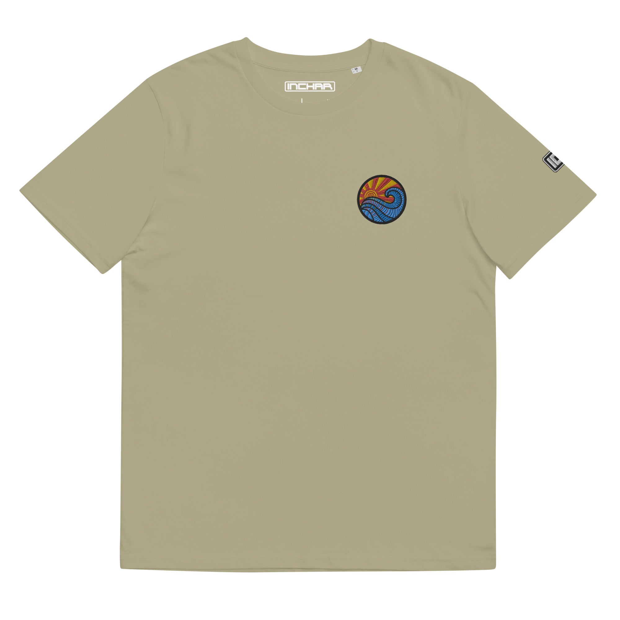 Sunset Wave Patch Unisex T-Shirt (Embroidered)