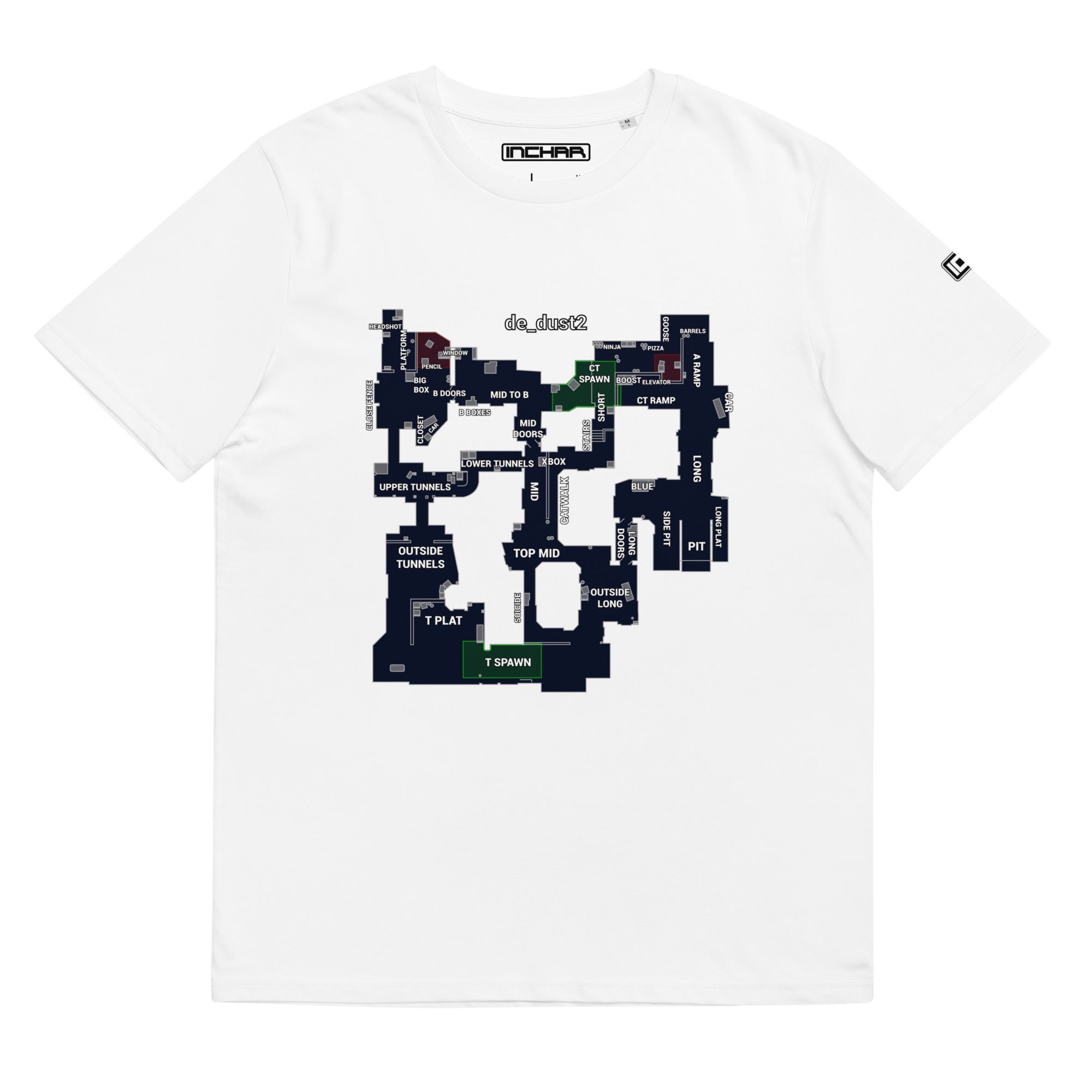 de_dust2 Unisex T-Shirt (printed)