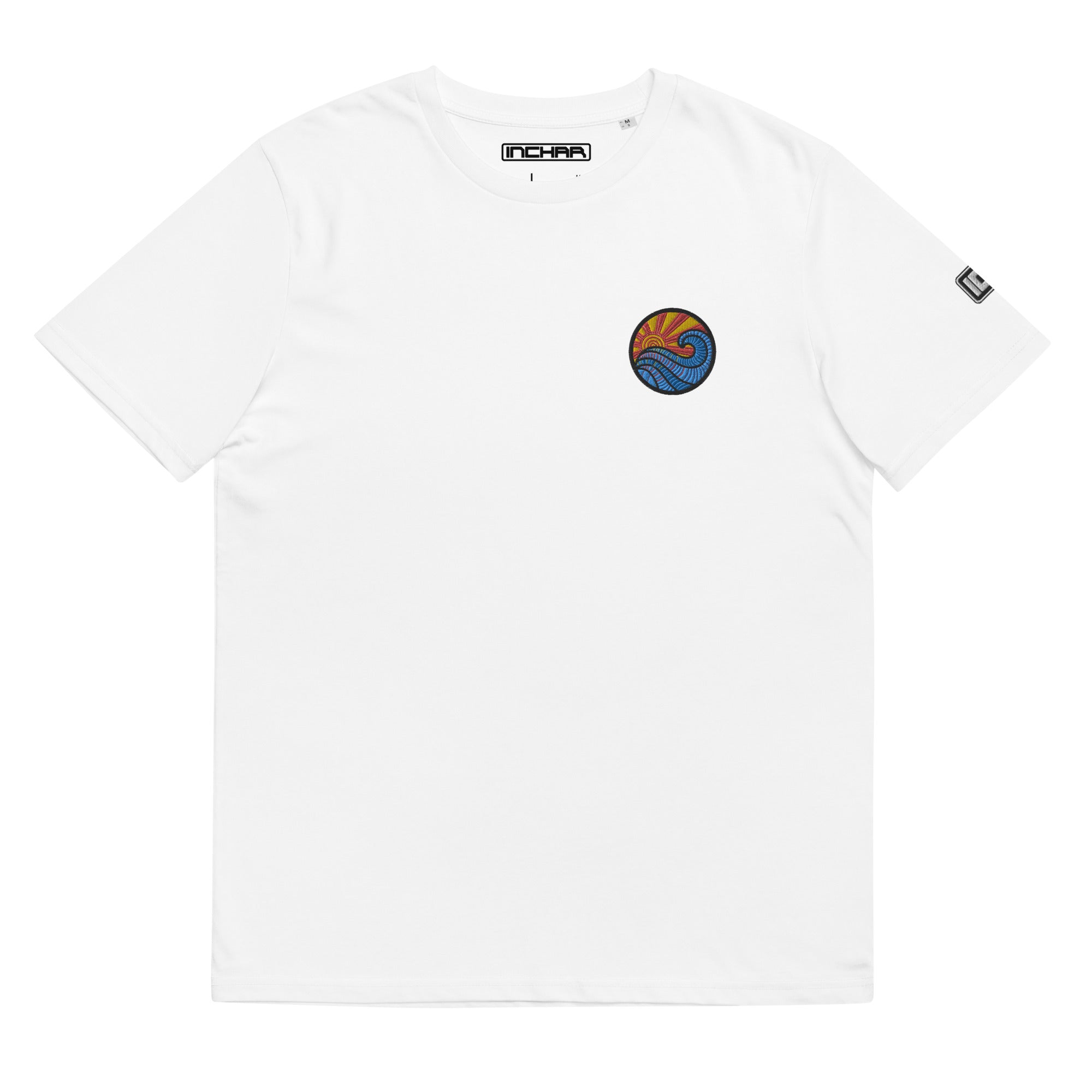 Sunset Wave Patch Unisex T-Shirt (Embroidered)